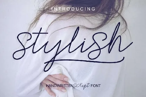 Stylish Script Free font