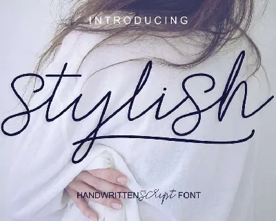 Stylish Script Free font