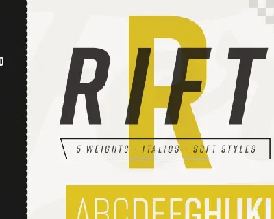Rift Family font