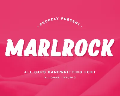 Marlrock font