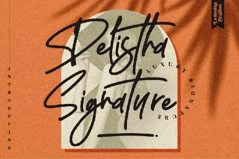 Delistha Signature font