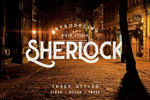 Sherlock Typeface font