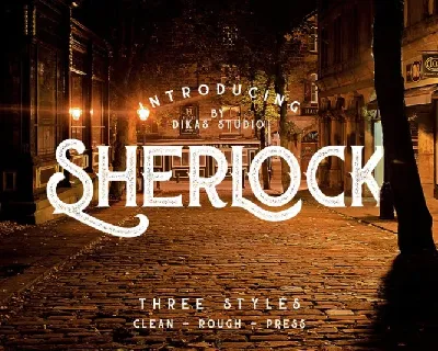 Sherlock Typeface font