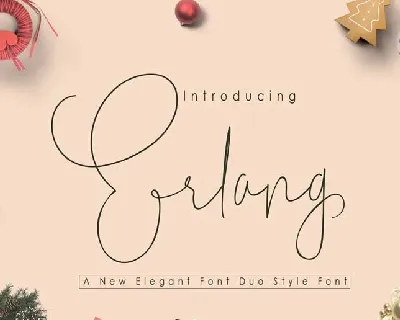 Erlang Duo Style font