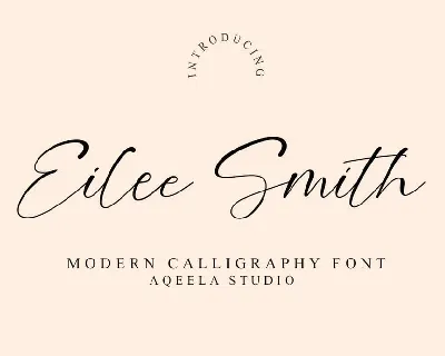 Eilee Smith font