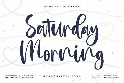 Saturday Morning font