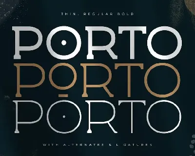 Porto Family font