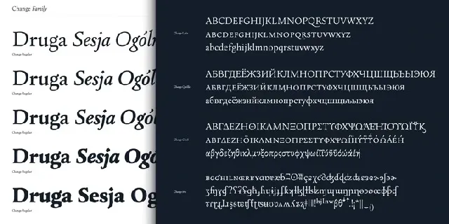 Change Serif Family font