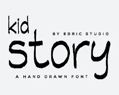 Kid Story Display font