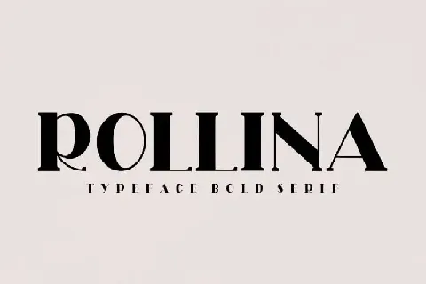 Rollina Serif font