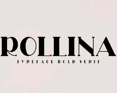 Rollina Serif font