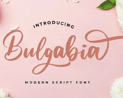 Bulgabia font