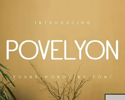 Povelyon font