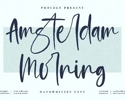 Amsterdam Morning font