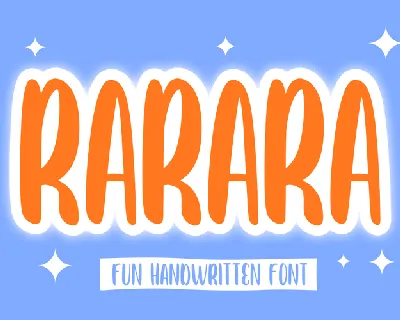 Rarara font