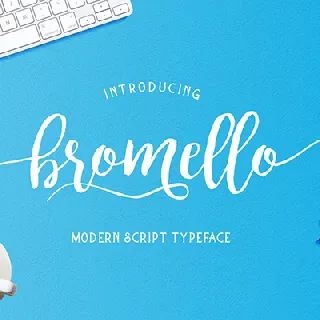 bromello font