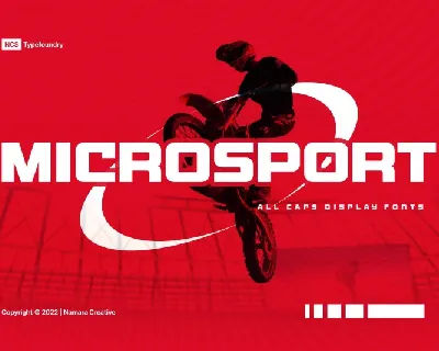 Microsport font