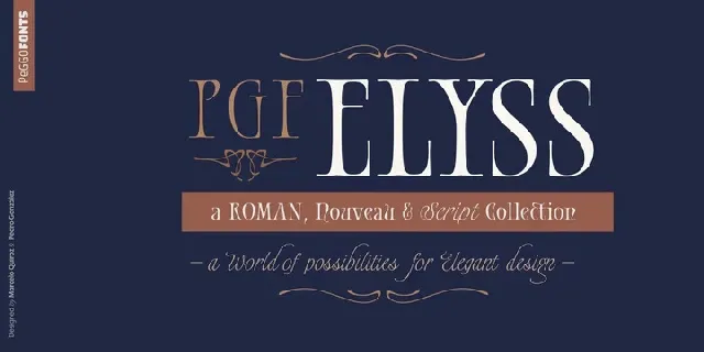 PGF Elyss Family font