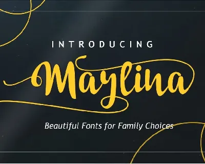 Marlina Free font