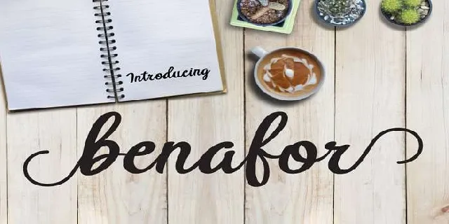 BTX Benafor font