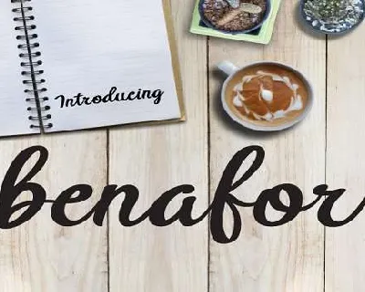 BTX Benafor font