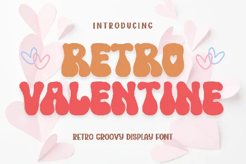 Retro Valentine font