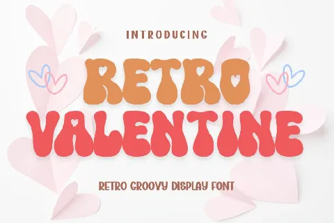 Retro Valentine font