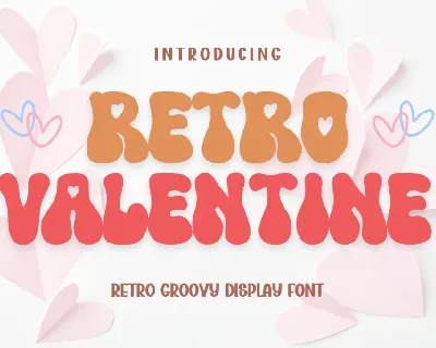 Retro Valentine font