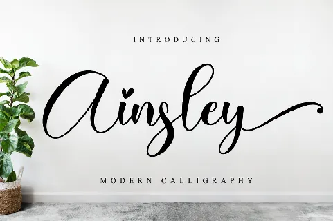 Ainsley font