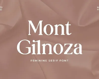 Mont Glinoza font