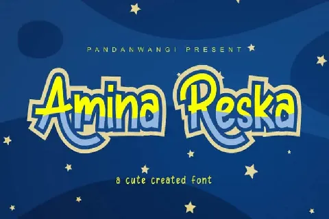 Amina Reska font