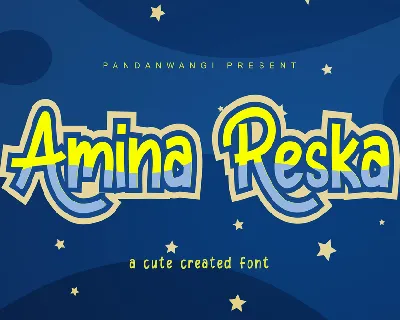 Amina Reska font