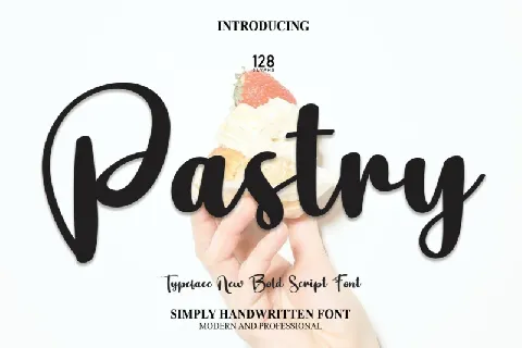 Pastry Script font