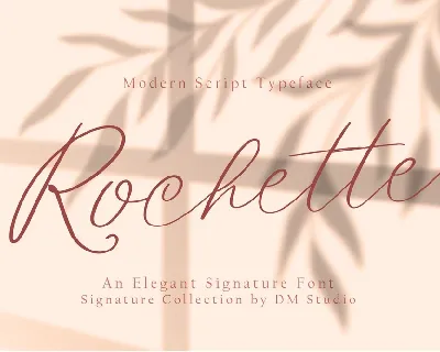 Rochette font