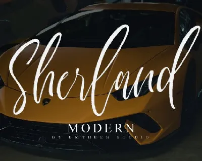 Sherland Script font