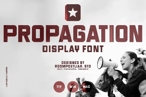 Propagation font