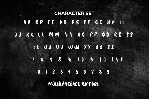 ZomfireDemo font