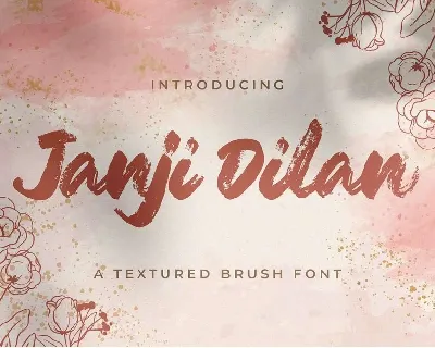 Janji Dilan font