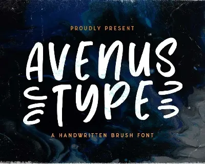 Avenus Type font
