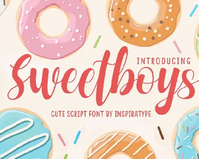Sweetboys FREE font