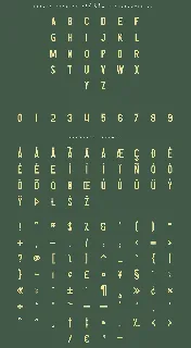 Avoqado font