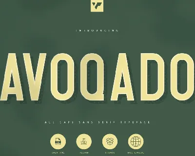 Avoqado font