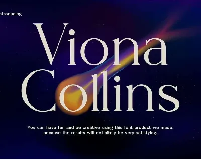 Viona Collins font