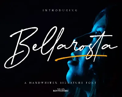 Bellarosta font