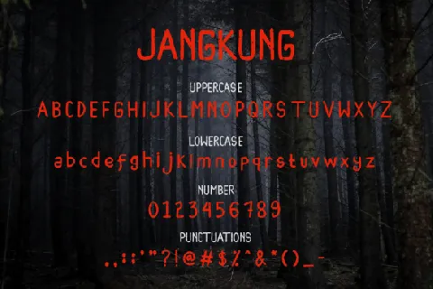 JANGKUNG font