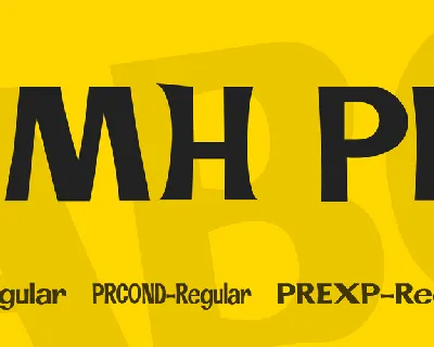 JMH PR font