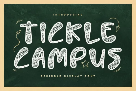 Tickle Campus font