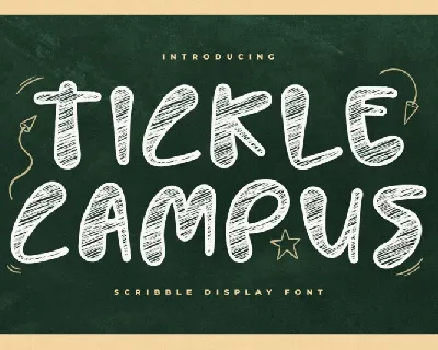 Tickle Campus font