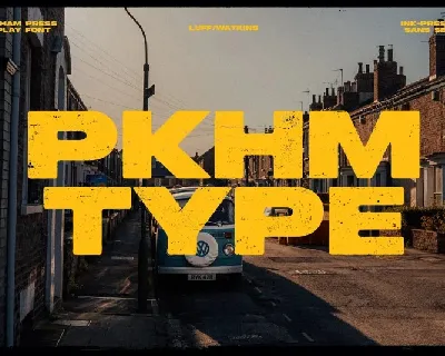 Peckham Press font