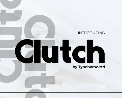 Clutch font